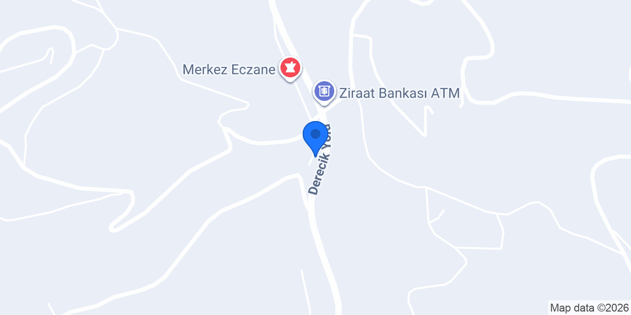 Akçaabat Ptt-derecik Şubesi konumu