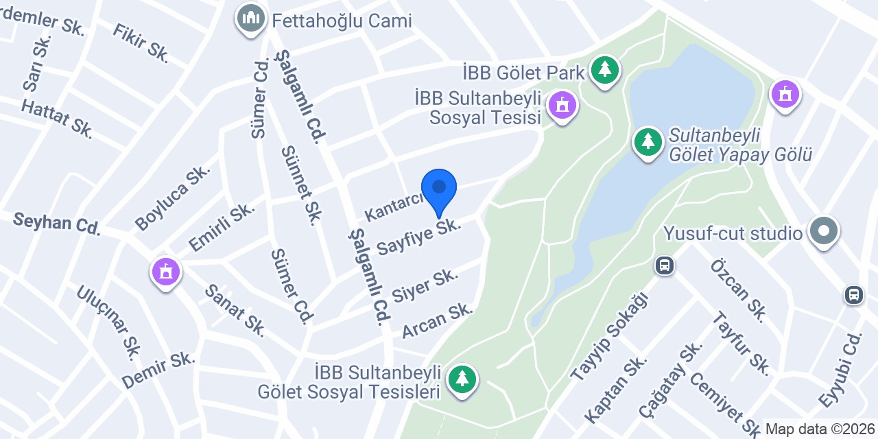 Gölet İlkokulu konumu