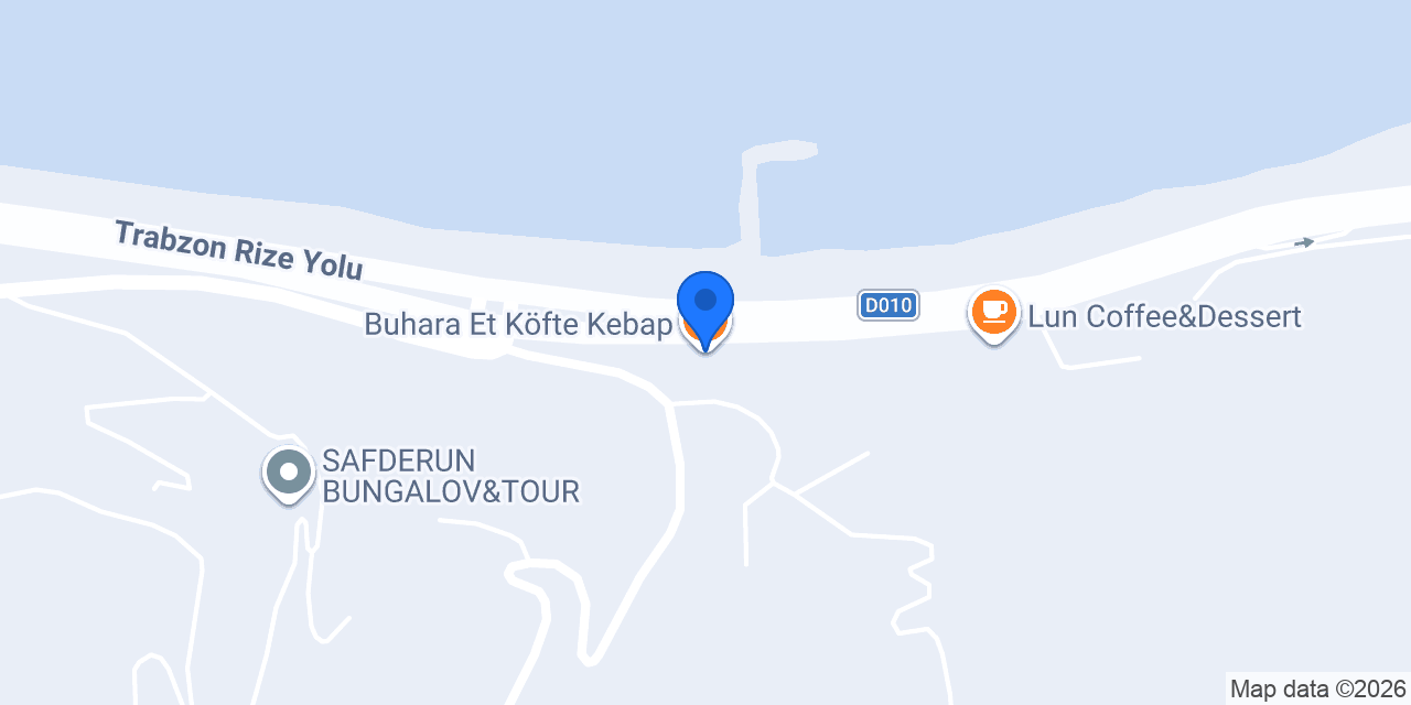 Buhara Et Köfte Kebap konumu