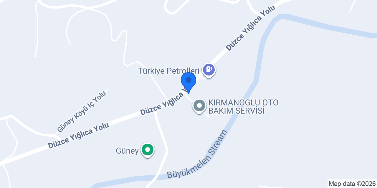 Kayalar Oto Servis konumu