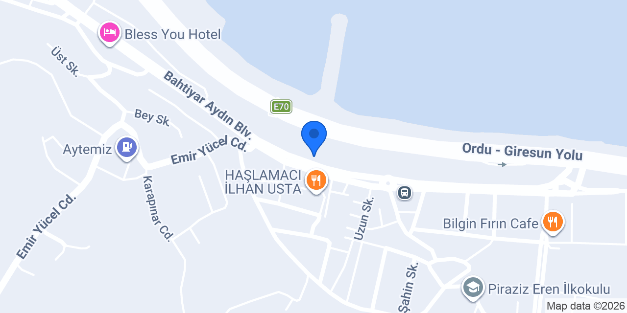 Piraziz Noterliği konumu