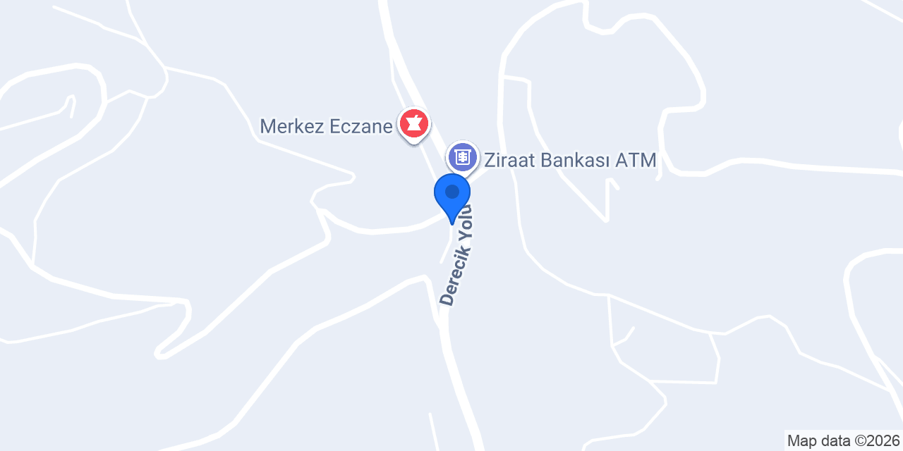 Derecik Taksi Durağı konumu