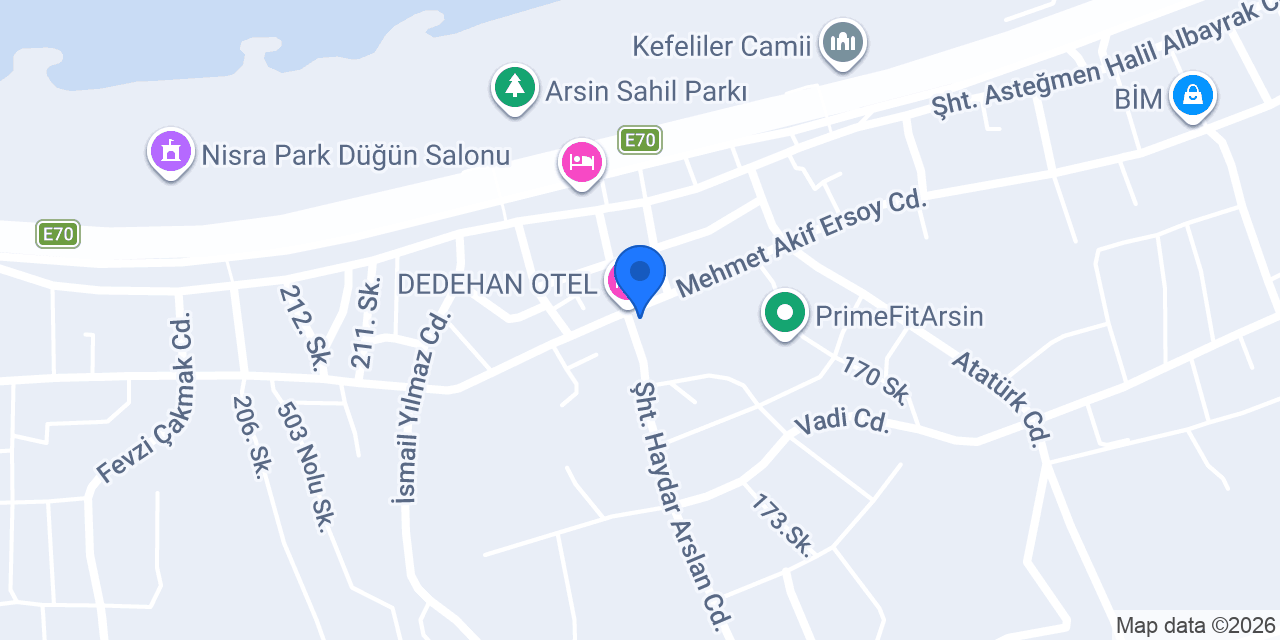 Akasya Pastanesi konumu