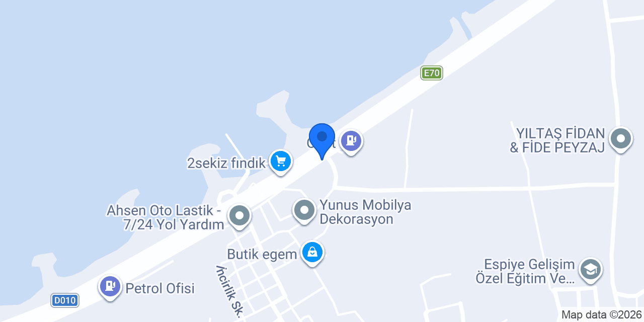 Mondi Home Espiye konumu
