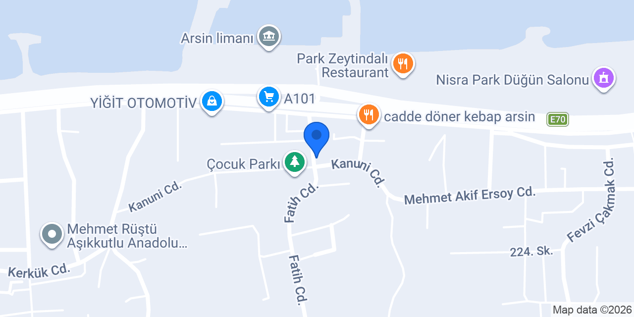 571 Akın Mutfak konumu