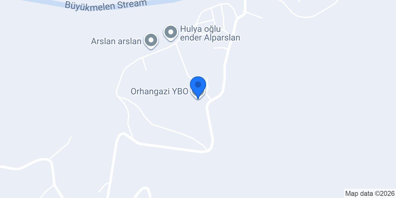 Orhangazi YBO konumu