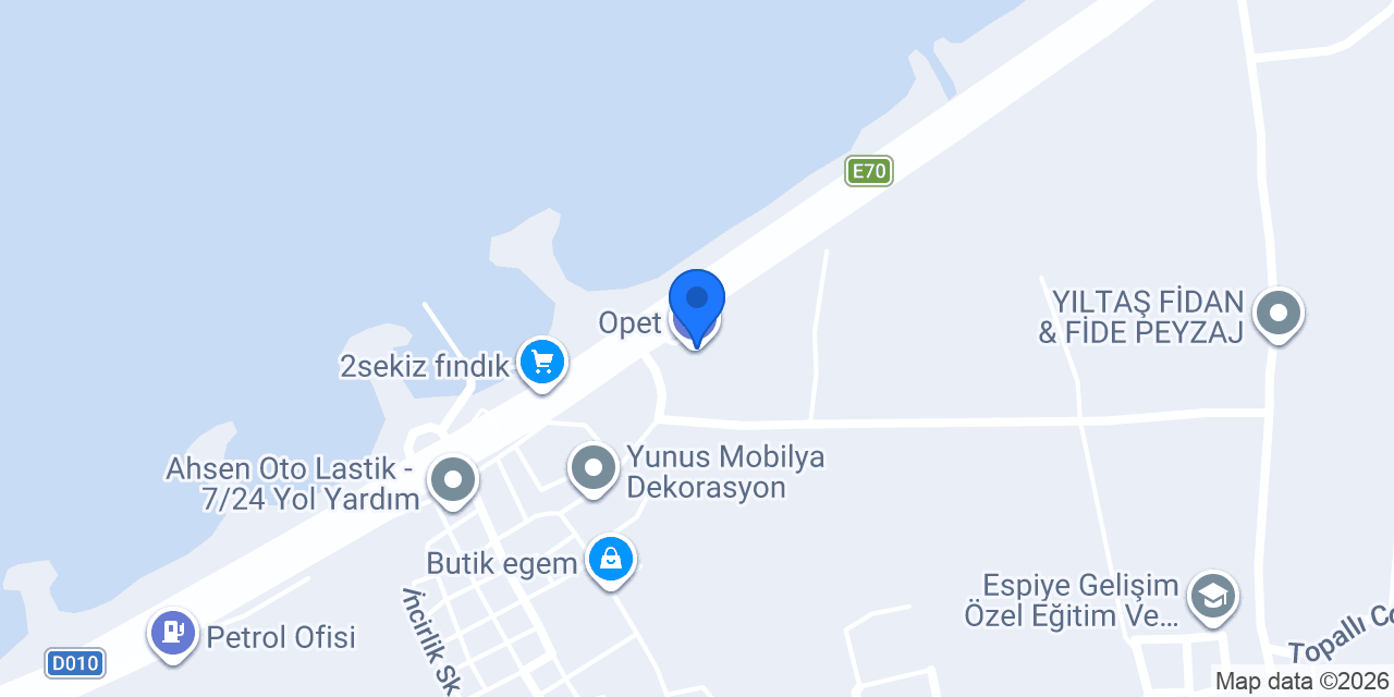 Yeşil Bahçe Restaurant konumu