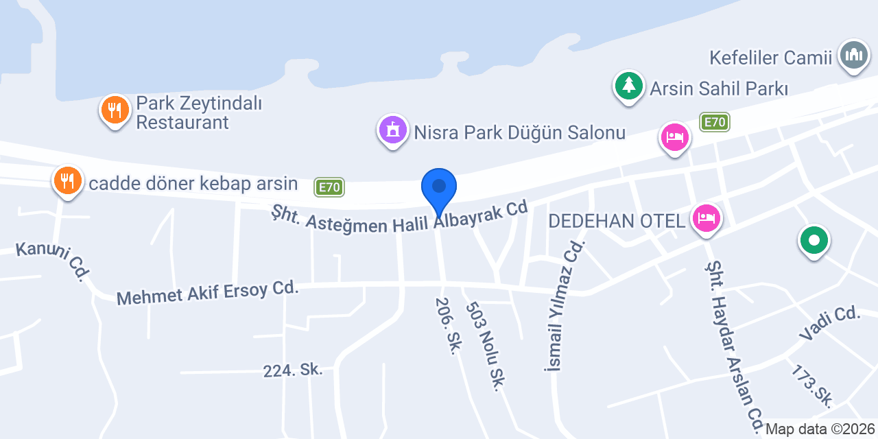 Damak Kebap Salonu konumu