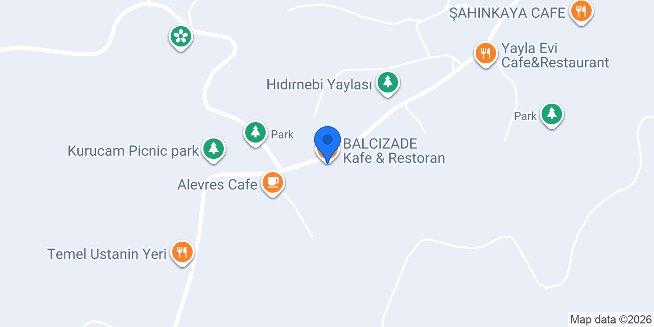 BALCIZADE Kafe & Restoran konumu