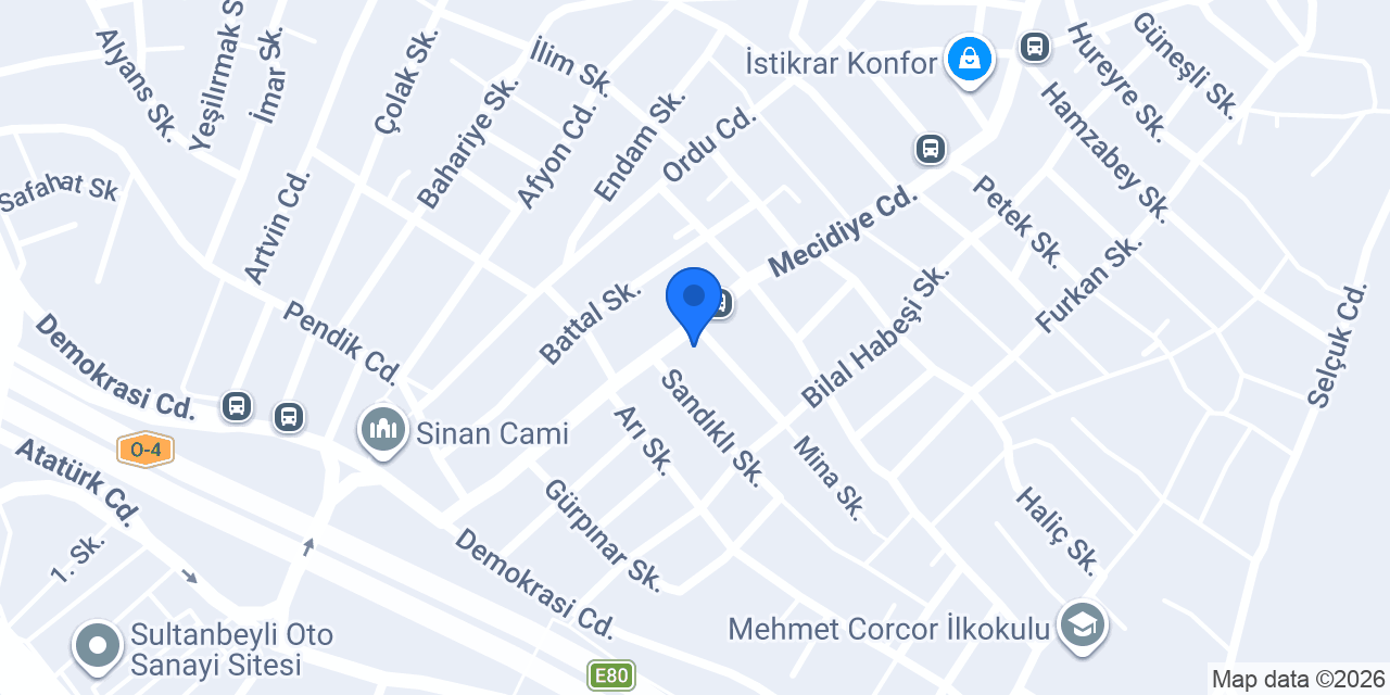 Dündarlar Yemek konumu
