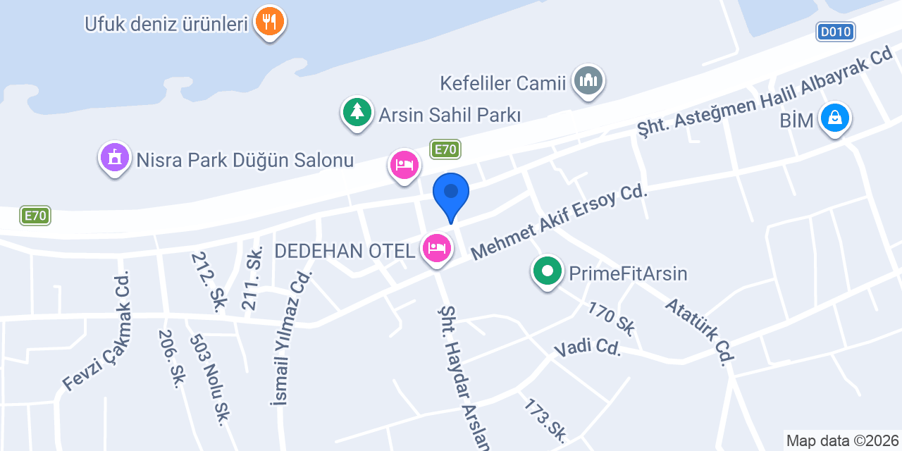 Egepen Deceuninck (ŞAHİN YAPI) konumu