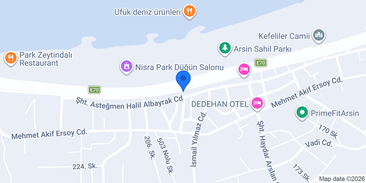 Merkez Kasap konumu