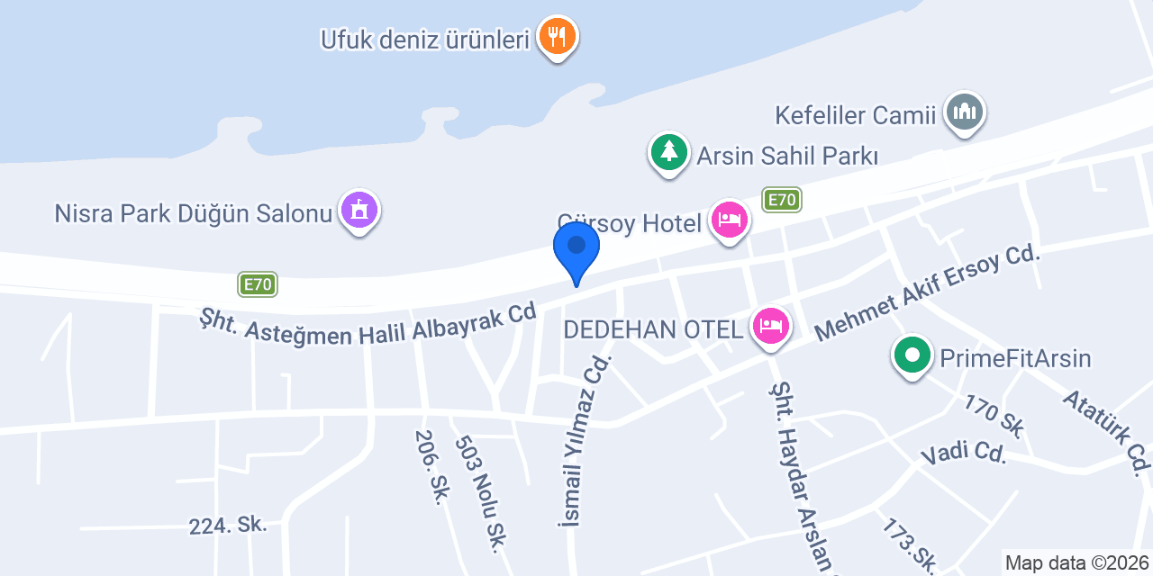 Arsin Lezzet Pide Lahmacun Salonu konumu