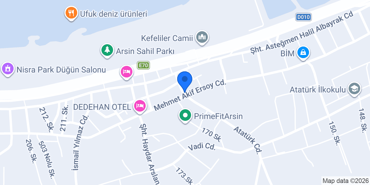 TİRYAKİ TESİSAT konumu