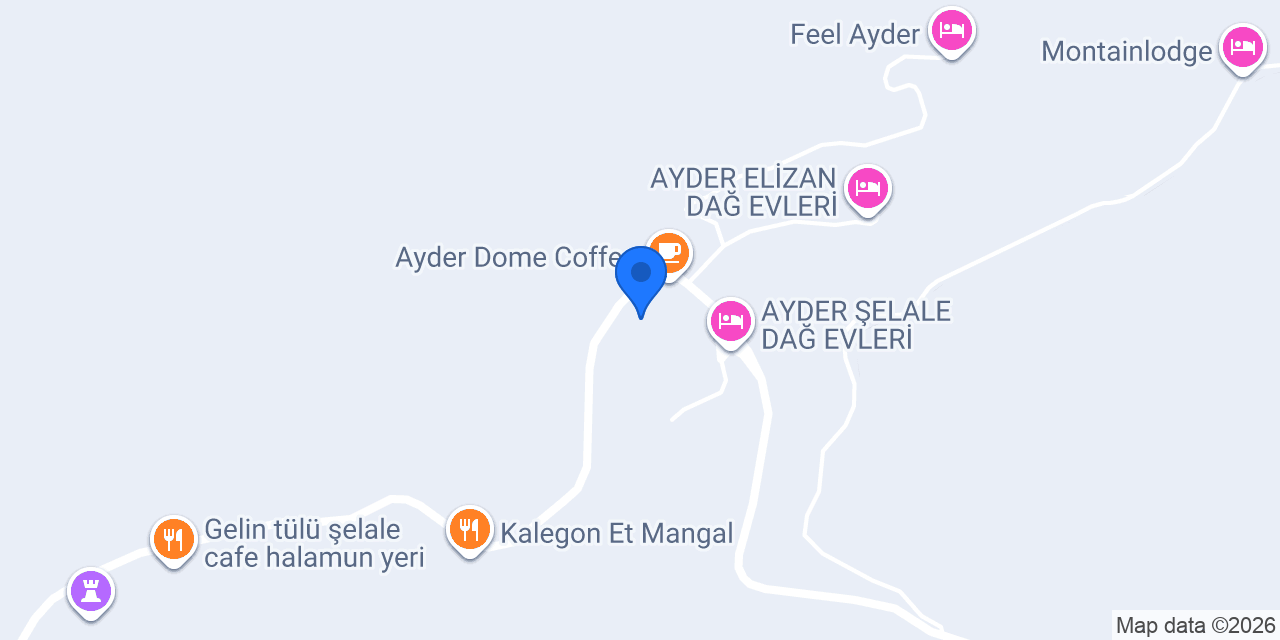 Ayder Camping konumu