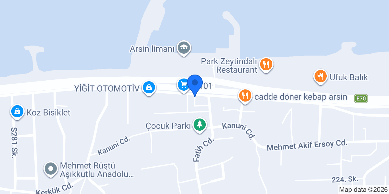 ZİGANA ASANSÖR ve DOĞALGAZ konumu