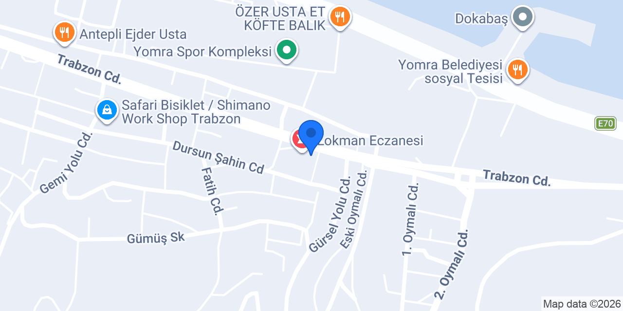 Bülent Börekçilik Trabzon Yomra Sancak konumu