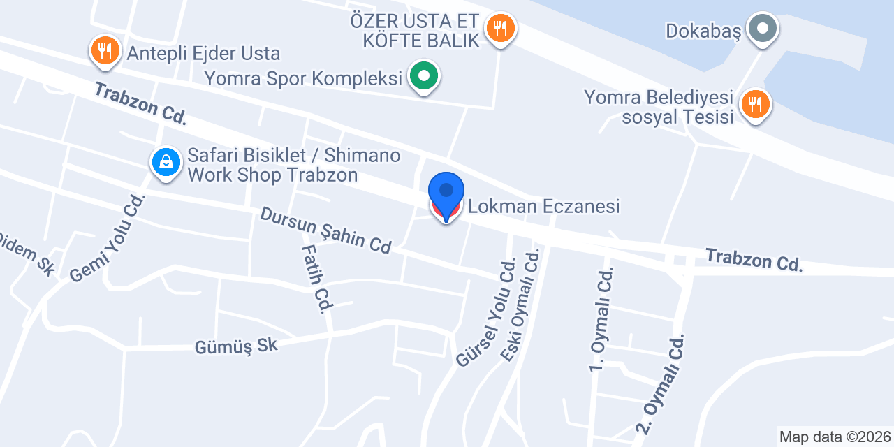Lokman Eczanesi konumu