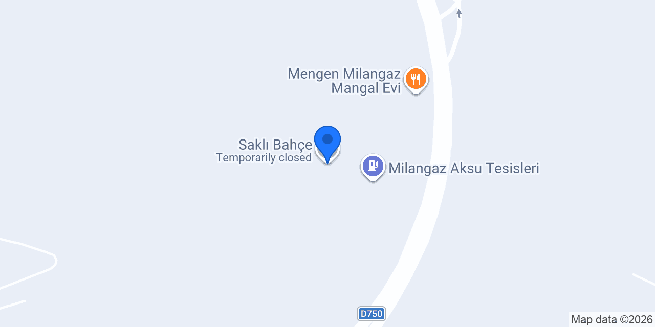 Saklı Bahçe konumu