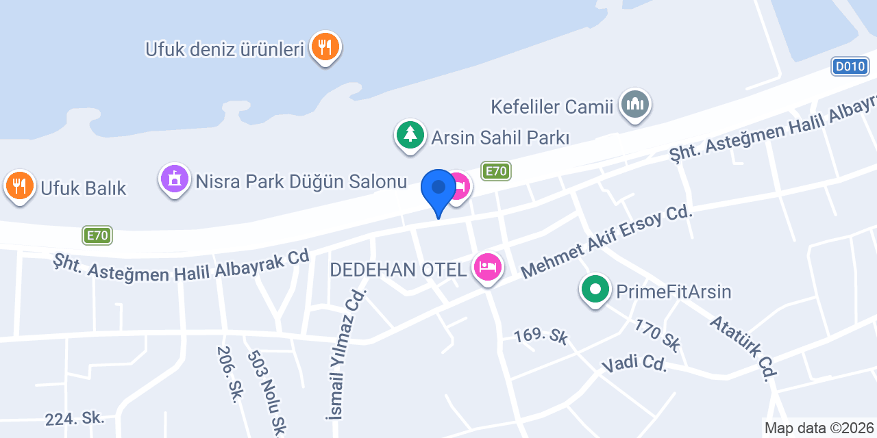 Şirin Lokantası konumu