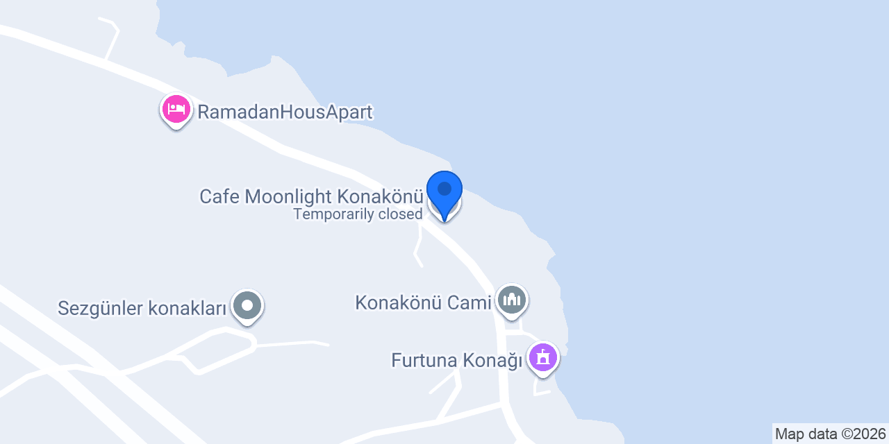 Cafe Moonlight Konakönü konumu