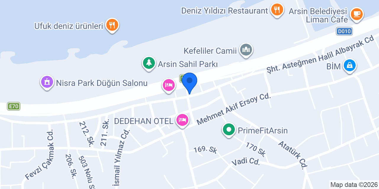 Sami Usta İnşaat konumu