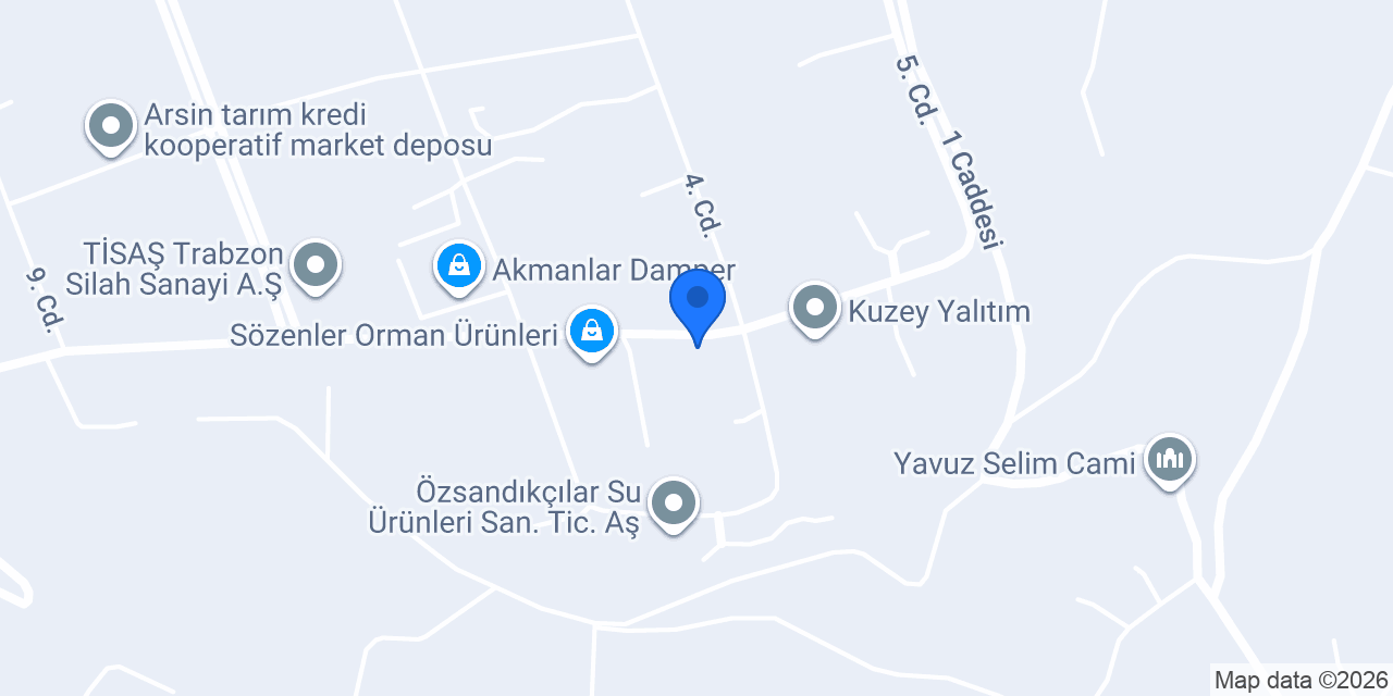 Mandanoğlu Orman Ürünleri konumu