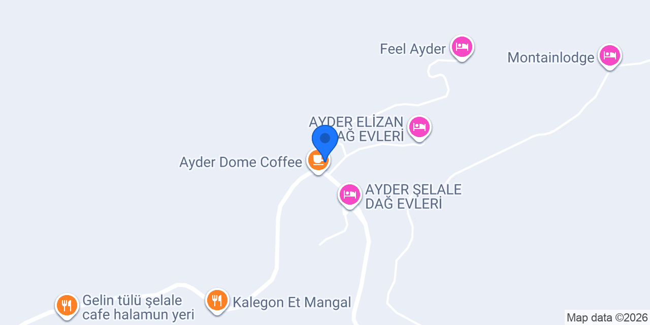 Ayder Doruk Otel konumu