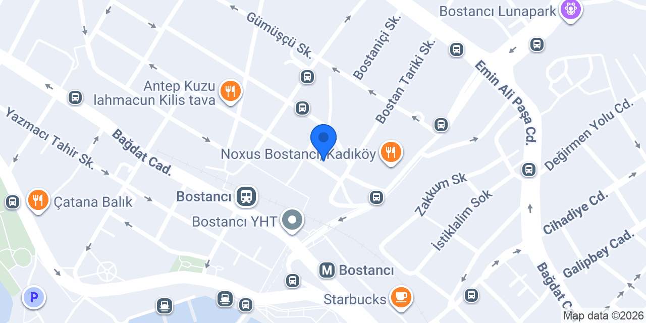 BEYAZ KALEM KURS BOSTANCI konumu