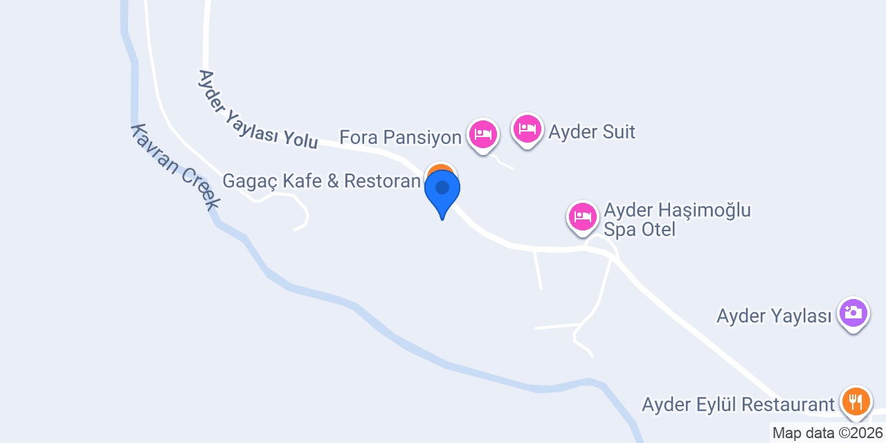 Ayder İstanbul Pansiyon konumu