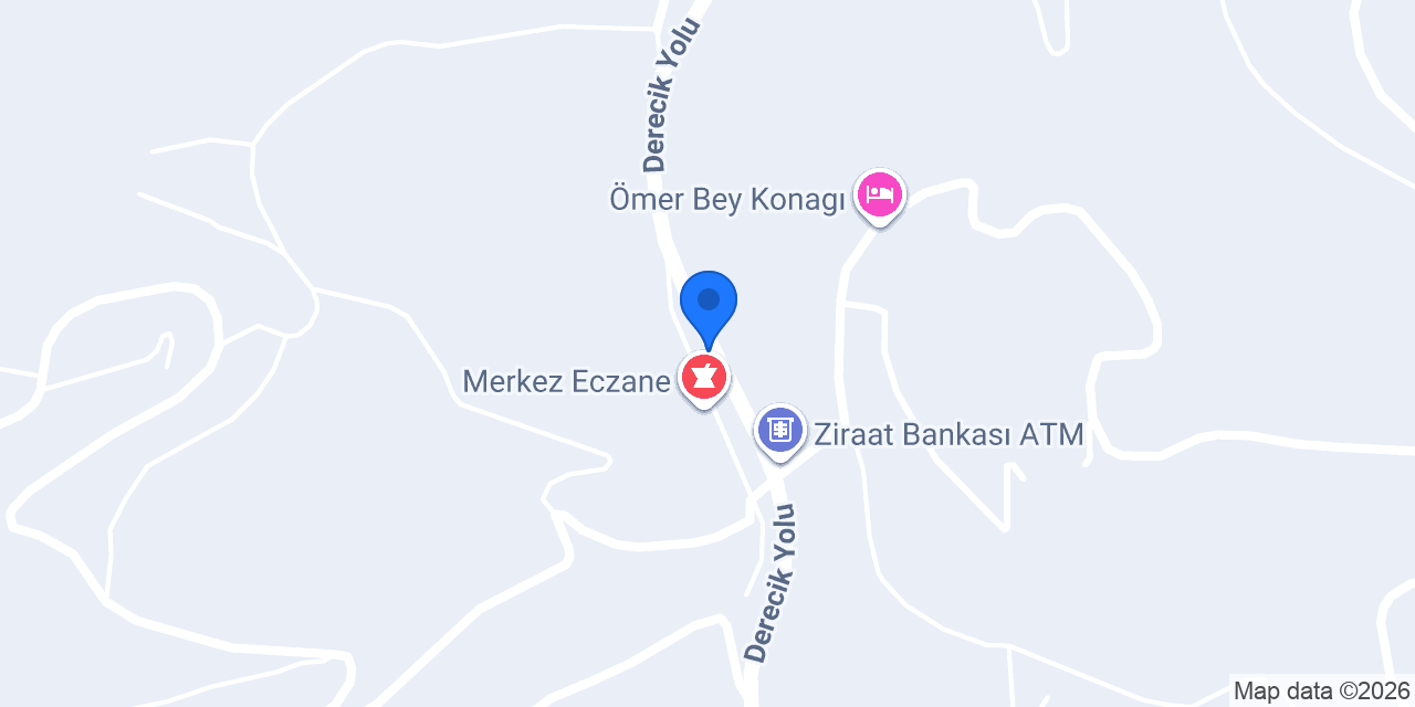 Derecik lokantası konumu