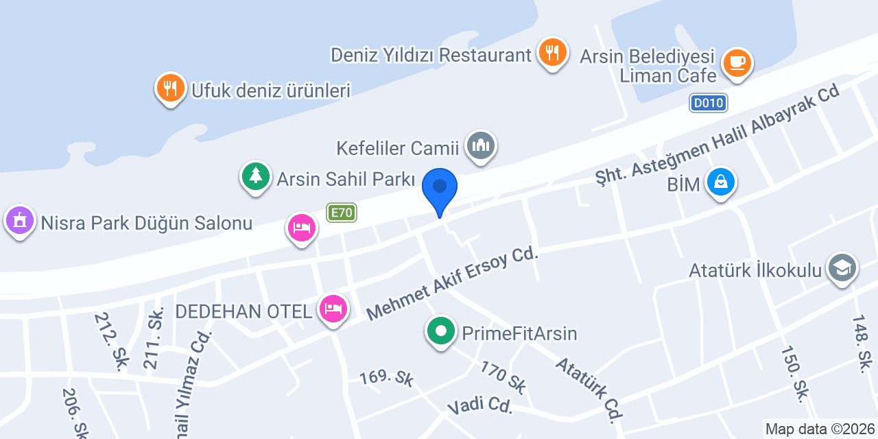 KUZEY AV BAYİİ konumu