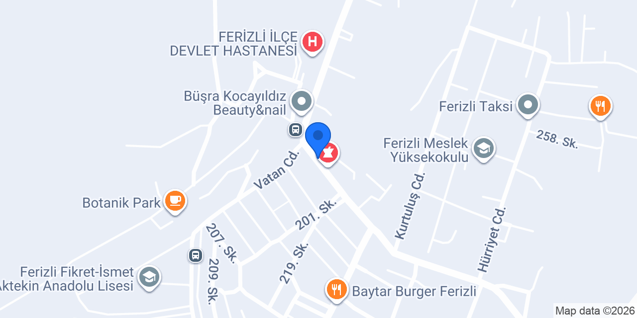 BALTAOĞLU HAFRİYAT konumu
