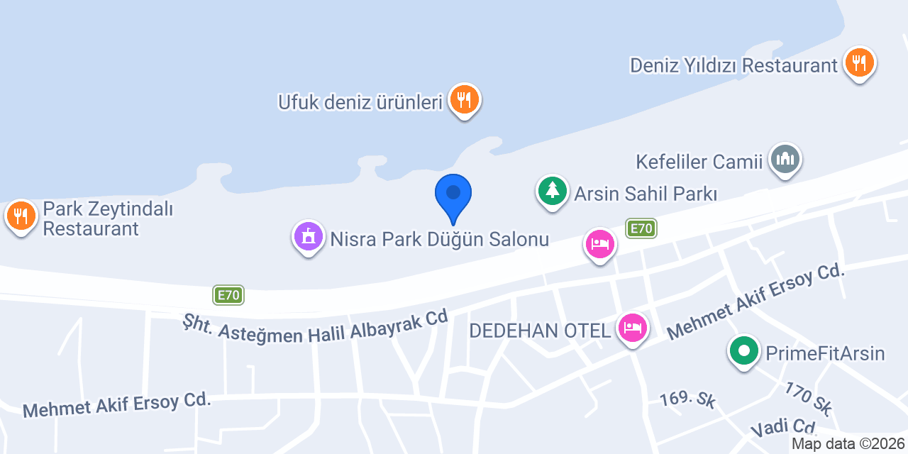 Ahsen Hatay Sofrası Trabzon konumu