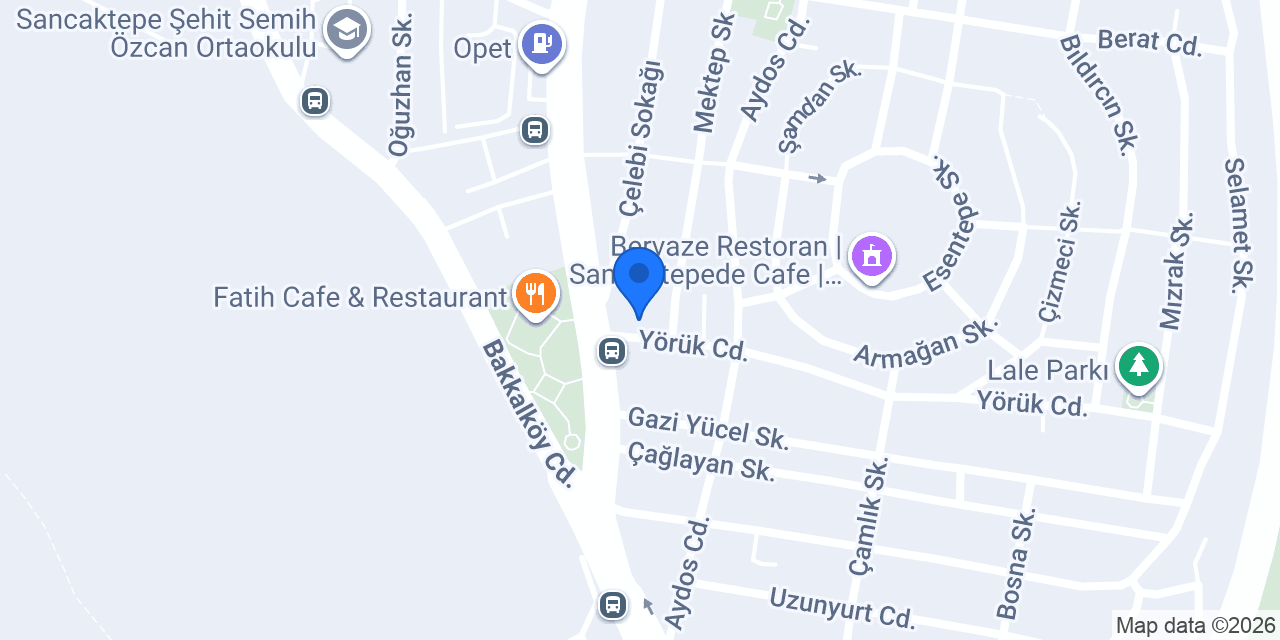 İstanbul Eşya Depolama konumu