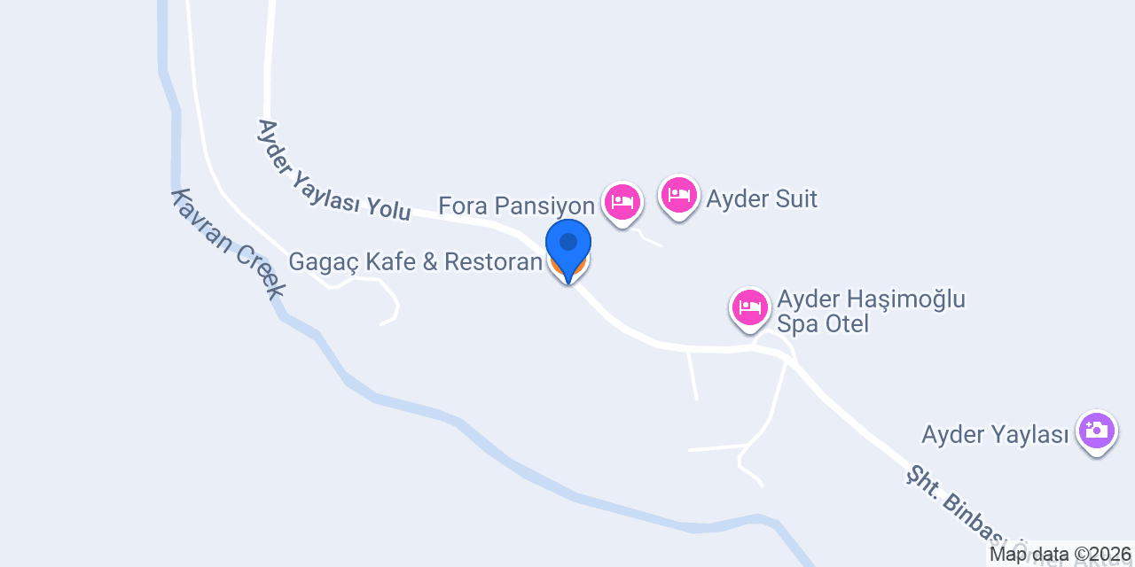 Gagaç Kafe & Restoran konumu