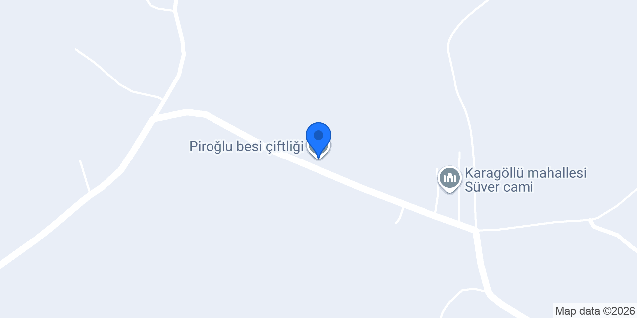 Piroğlu besi çiftliği konumu