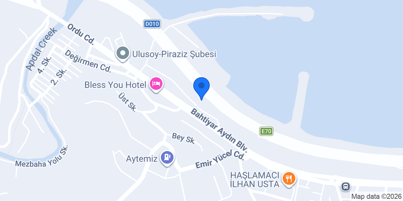 Bektaşoğlu merkez kasabı konumu