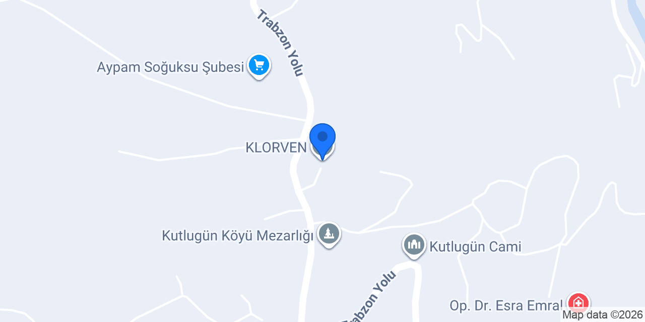 KLORVEN konumu