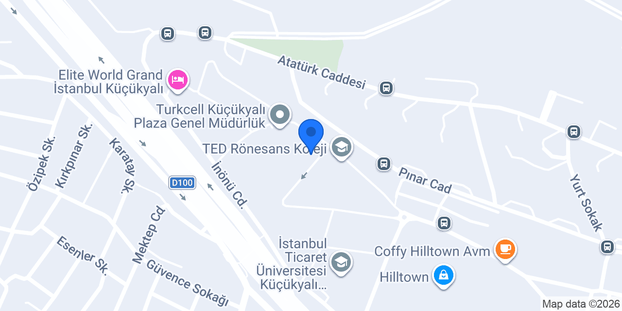 SKF Türk Genel Müdürlük konumu