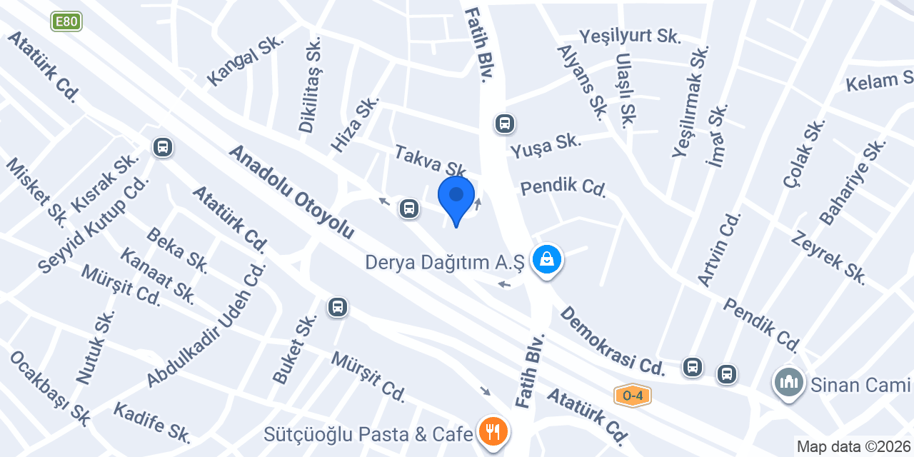 Ahmet Yesevi İlkokulu konumu