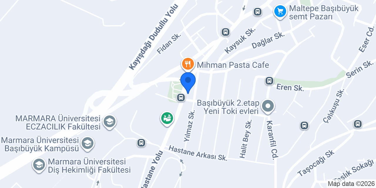 Başıbüyük Börekçisi konumu