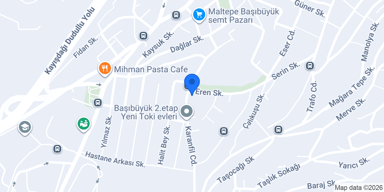 Bayındır İnşaat Dekorasyon konumu