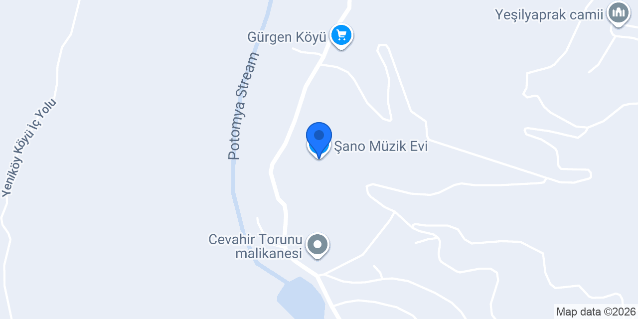 Şano Müzik Evi konumu