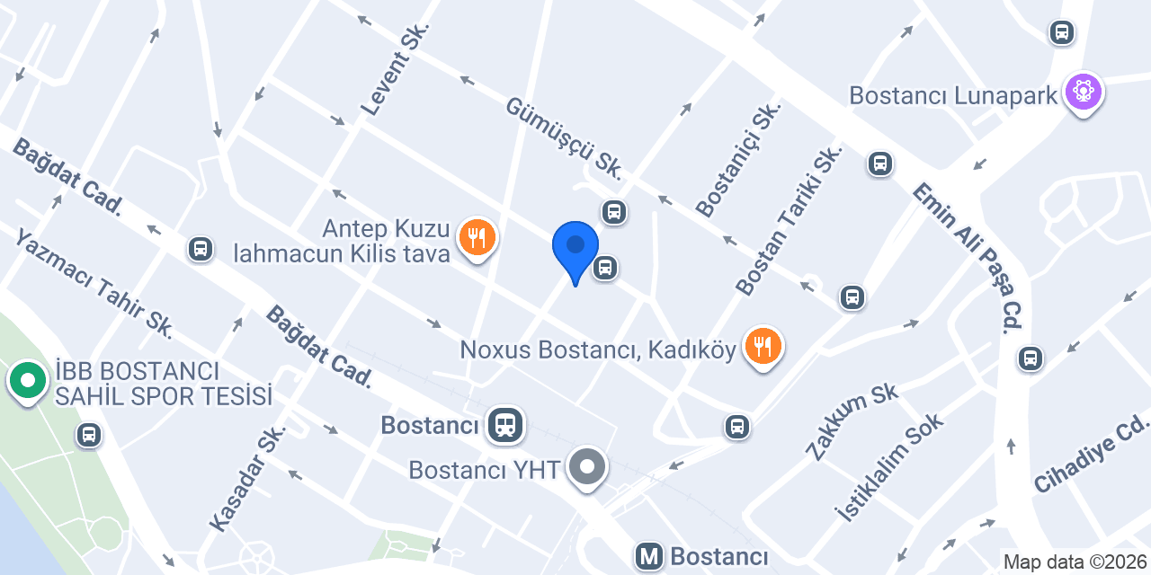 Dr. Gökçe Saruhanoğlu Diş Kliniği konumu