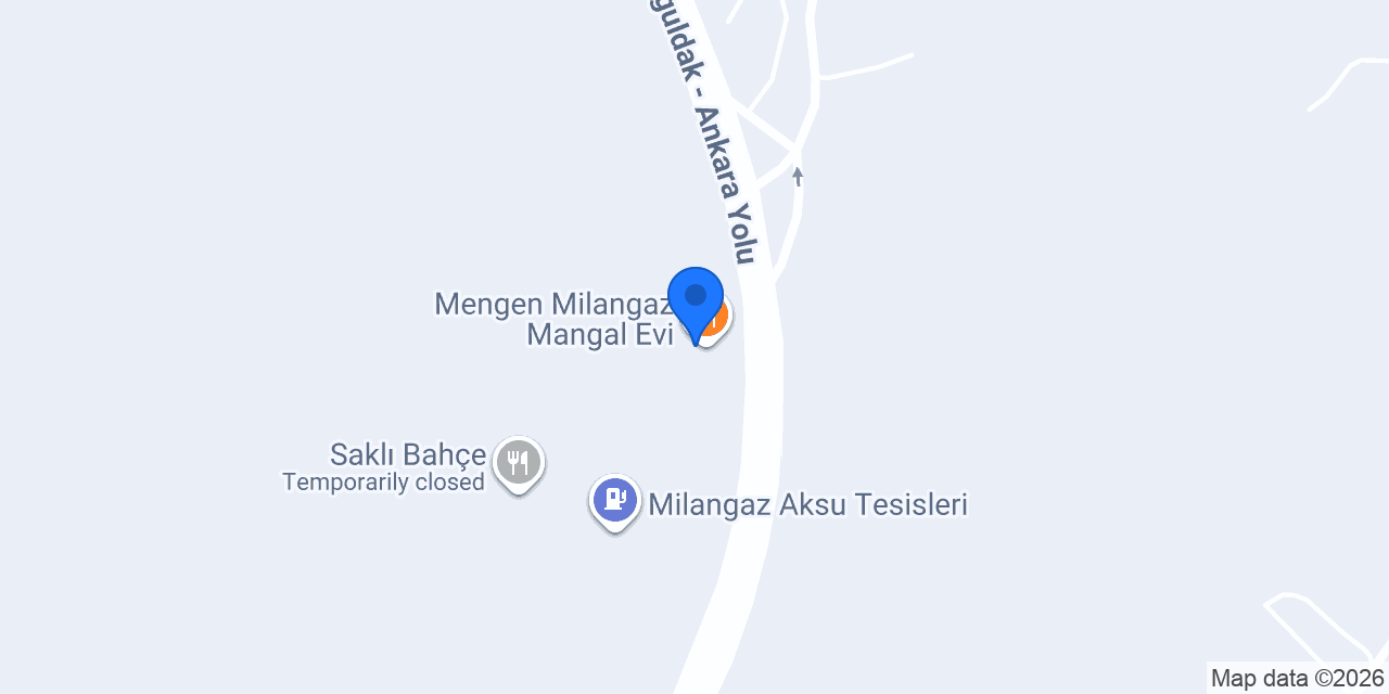 Mengen Milangaz Mangal Evi konumu