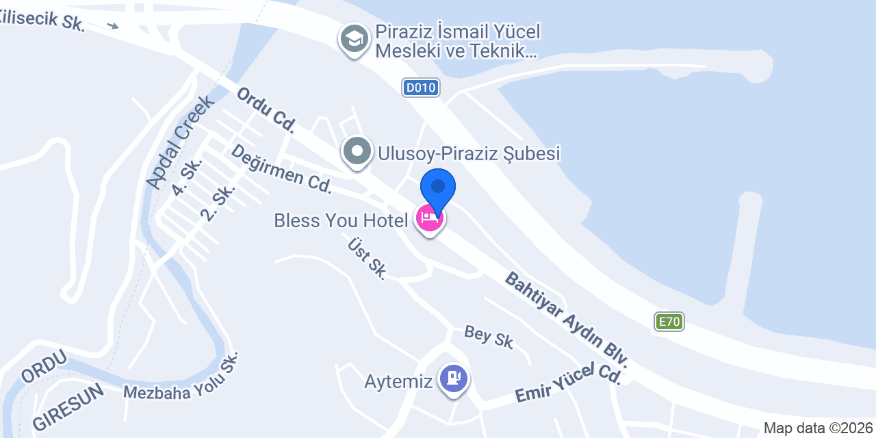 DENİZ KAFFE RESTAURANT konumu