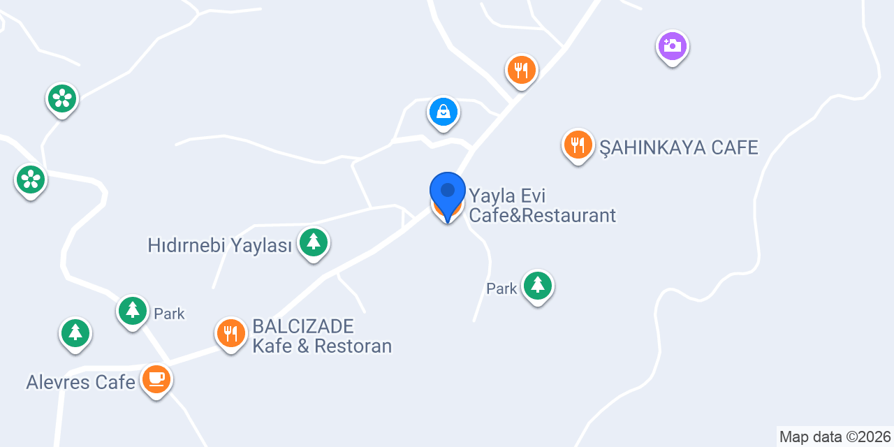 Yayla Evi Cafe&Restaurant konumu