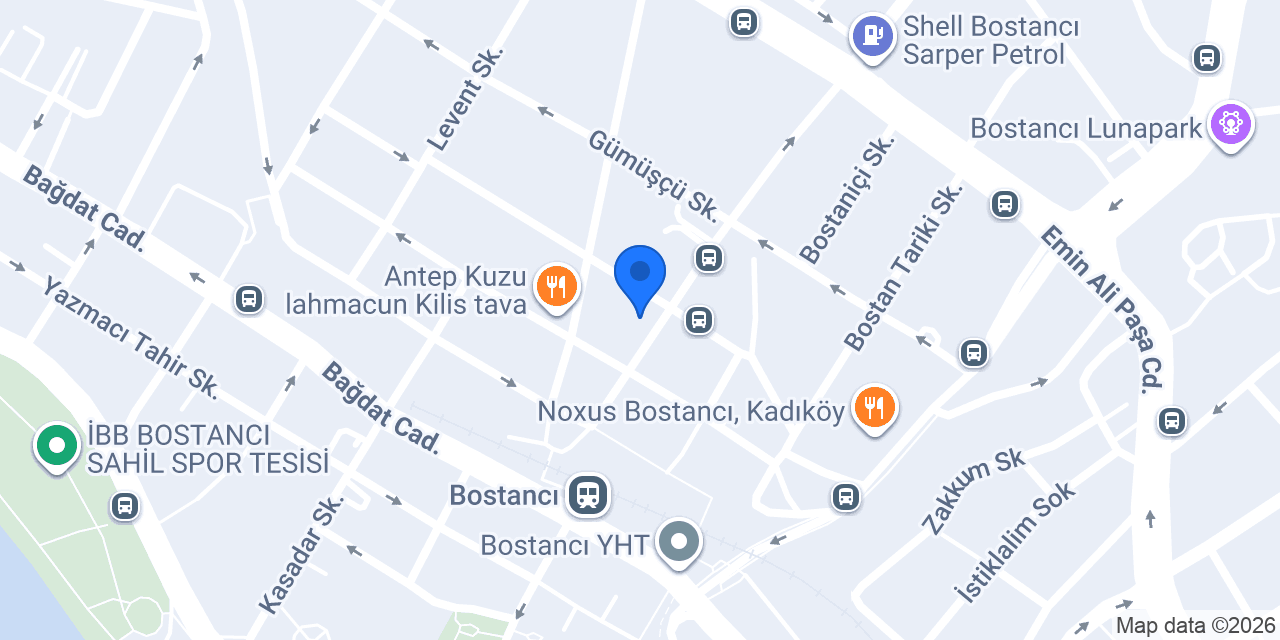 Eczane Bostancı Merkez konumu