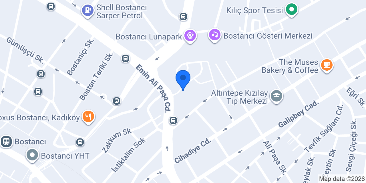 Gökkuşağı Veteriner konumu